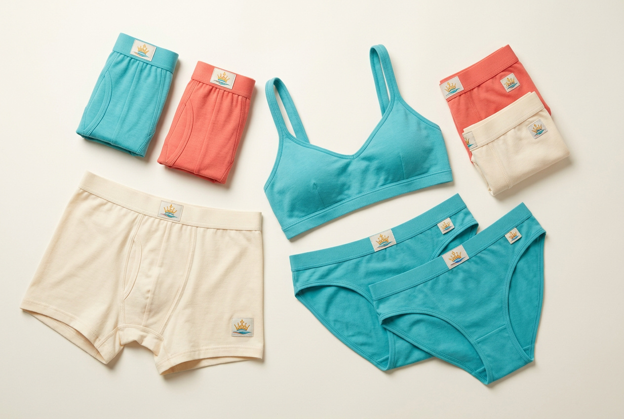 Yaadie Royale adult essentials underwear set shown as a product display